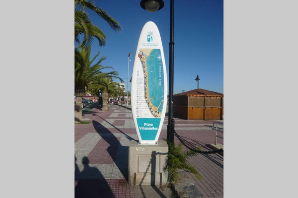 Piso En Primera Linea Con Wifi Y Vistas Al Mar Lo Pagán Esterno foto